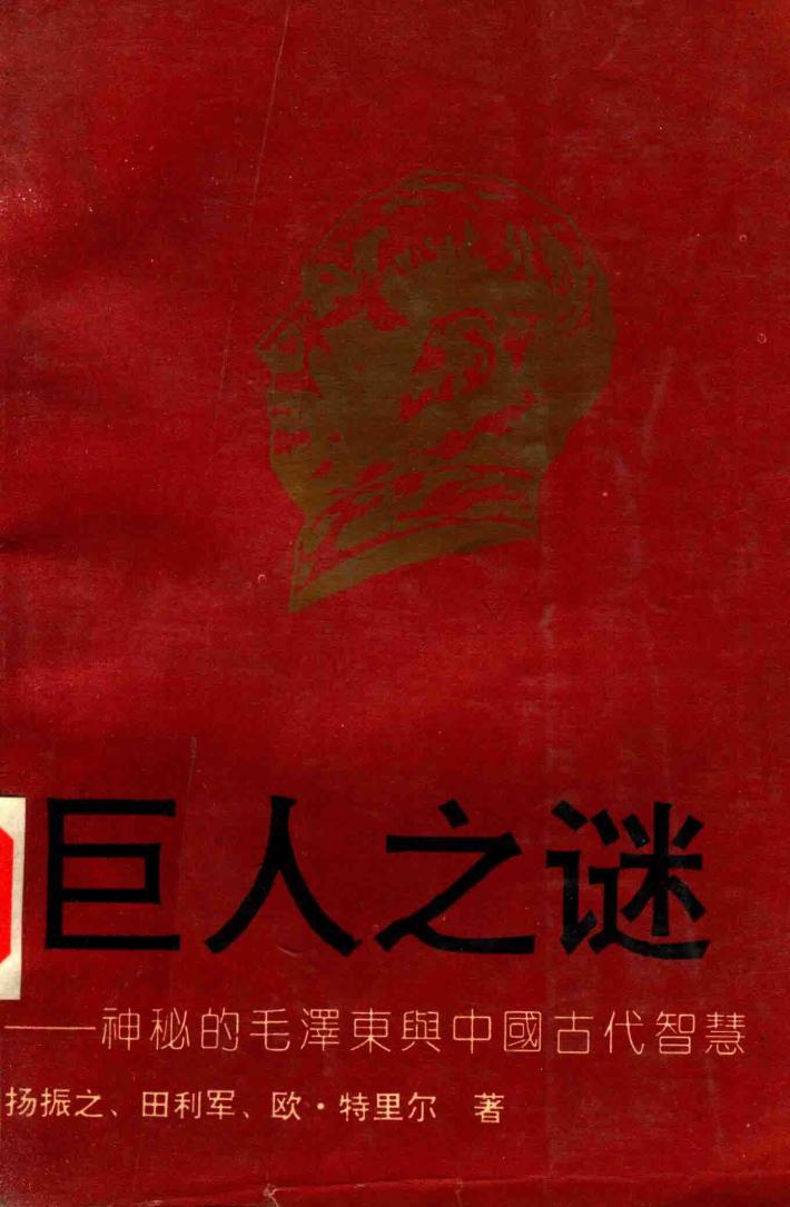 巨人之谜  神秘的毛泽东与中国古代智慧 封面