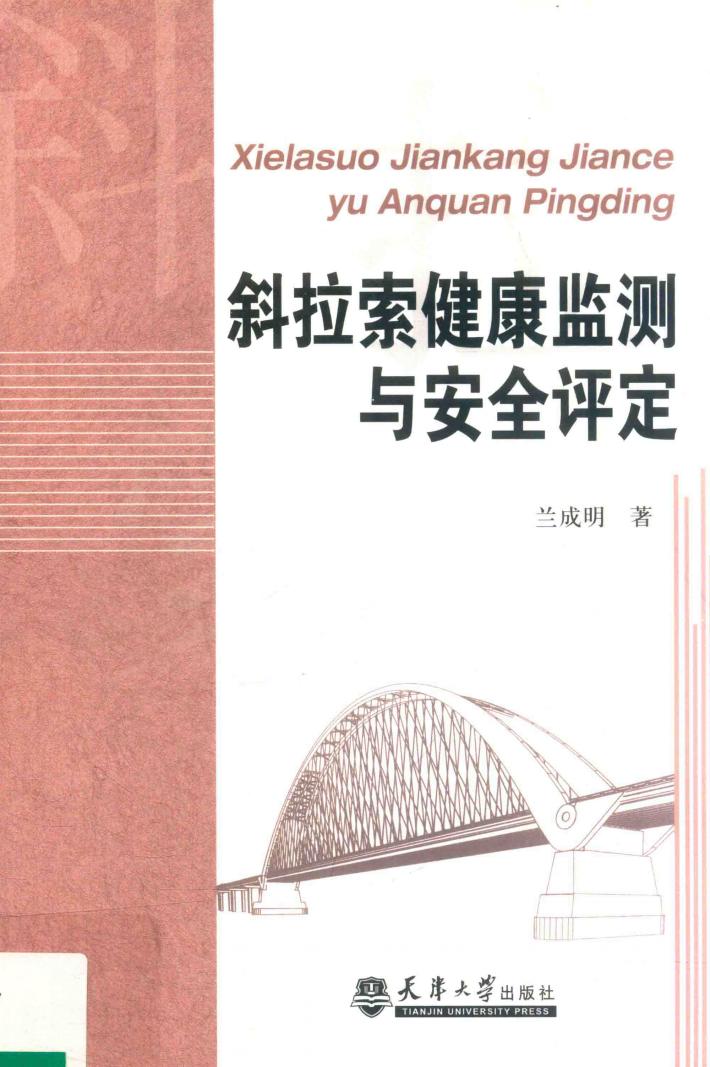 斜拉索健康监测与安全评定 封面
