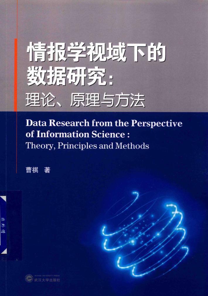 情报学视域下的数据研究  理论、原理与方法 封面
