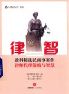 律智  盈科精选民商事案件律师代理策略与智慧 封面