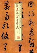 书法经典放大墨迹系列  怀素小草千字文  2 封面