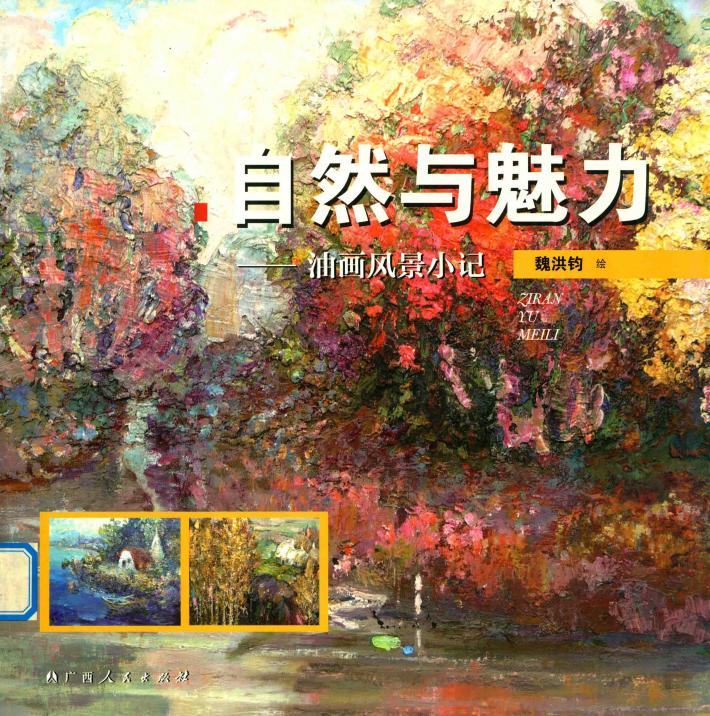 自然与魅力  油画风景小记 封面
