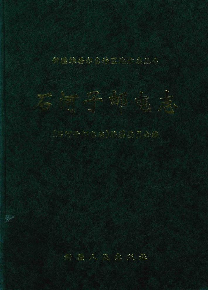 新疆维吾尔自治区石河子市邮电志 封面