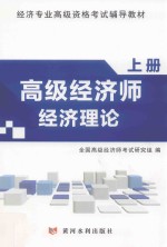 高级经济师经济理论  上 封面
