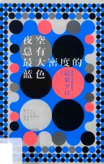 夜空总有最大密度的蓝色 封面