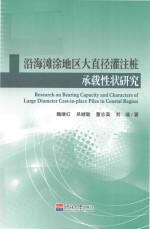 沿海滩涂地区大直径灌注桩承载性状研究 封面
