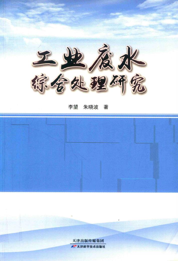 工业废水综合处理研究 封面