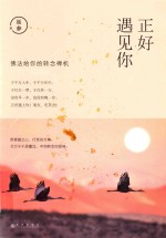 正好遇见你 封面