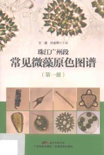 珠江广州江段常见微藻原色图谱  第1册 封面