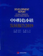 中国特色小镇发展报告  2019 封面