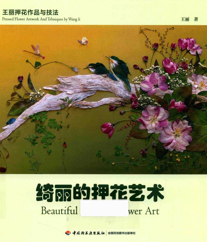 绮丽的押花艺术  王丽押花作品与技法 封面