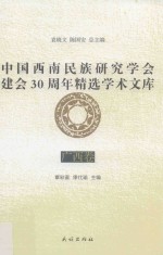 中国西南民族研究学会建会30周年精选学术文库  广西卷 封面