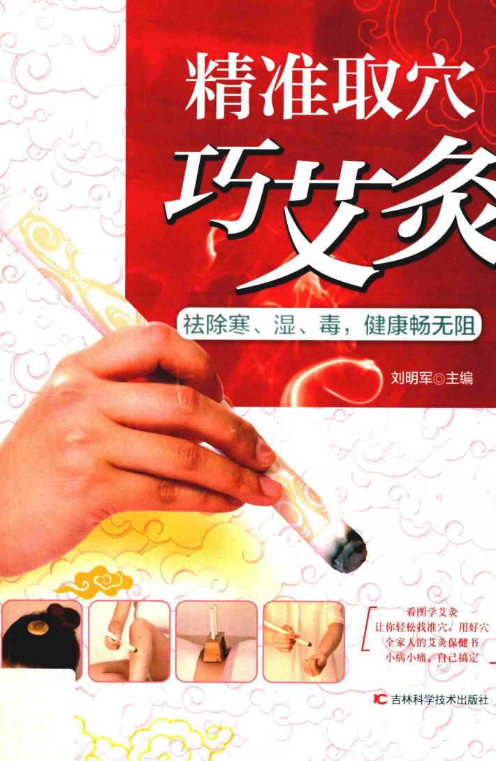 精准取穴巧艾灸  去除寒、湿、毒，健康畅无阻 封面