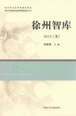 徐州智库  2015  5 封面