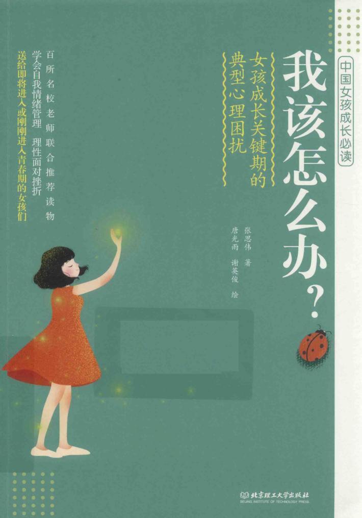 我该怎么办  女孩成长关键期的典型心理困扰 封面