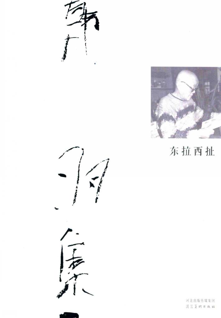 韩羽集  东拉西扯 封面