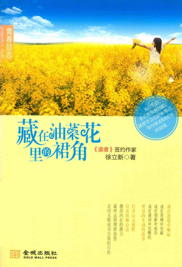 藏在油菜花里的裙角 封面