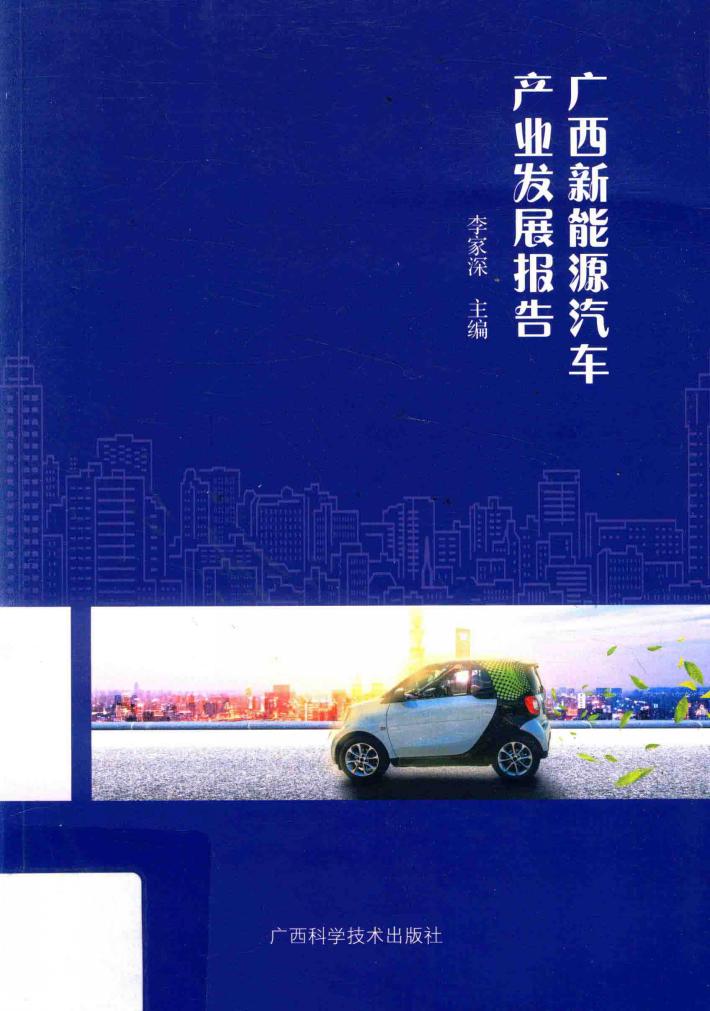 广西新能源汽车产业发展报告 封面