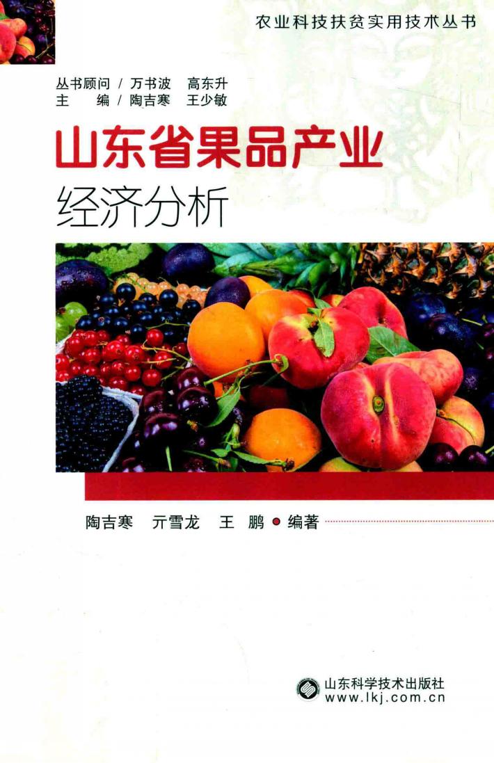 山东省果品产业经济分析 封面
