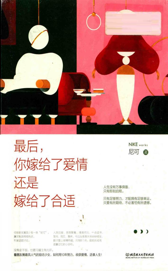 最后  你嫁给了爱情  还是嫁给了合适 封面