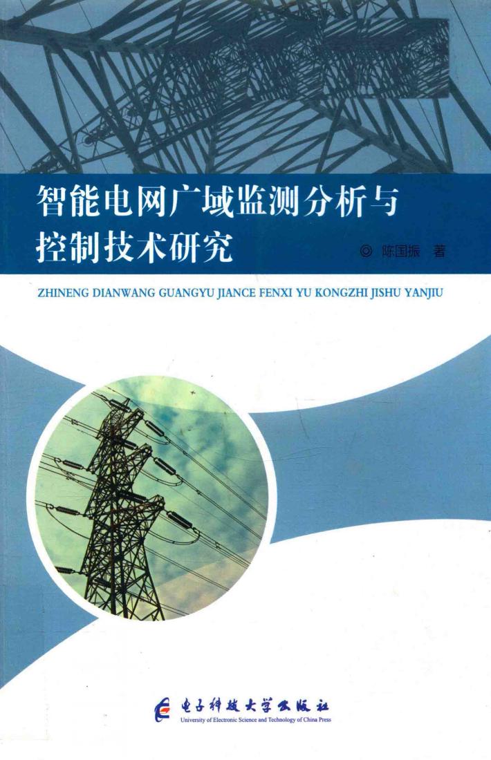 智能电网广域监测分析与控制技术研究 封面