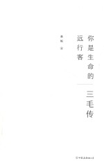 你是生命的远行客 封面