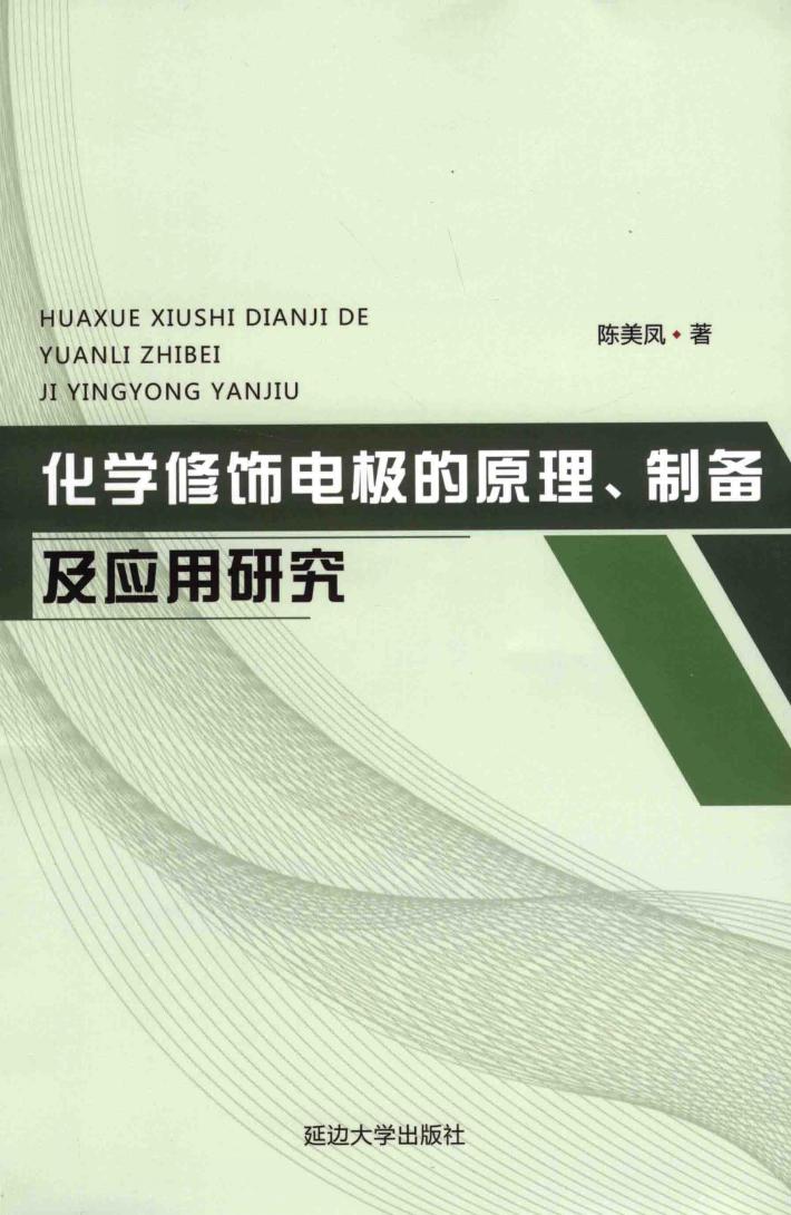 化学修饰电极的原理制备及应用研究 封面