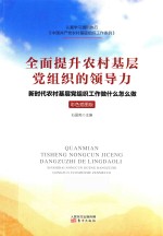 全面提升农村基层党组织的领导力  新时代农村基层党组织工作做什么怎么做 封面