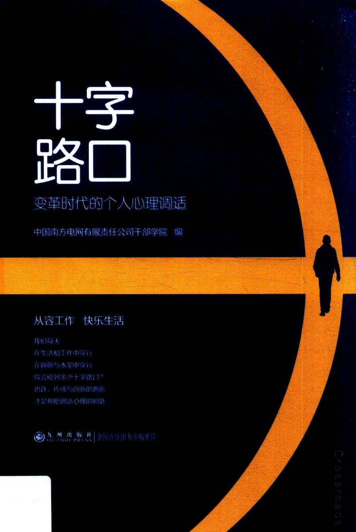 十字路口  变革时代的个人心理调适 封面