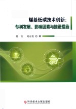 煤基低碳技术创新  专利发展、影响因素与推进措施 封面