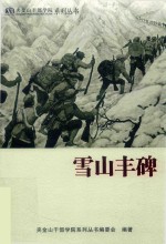 雪山丰碑 封面