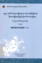 藏医临床经验选集  中 封面