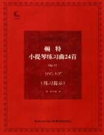 顿特小提琴练习曲24首 封面
