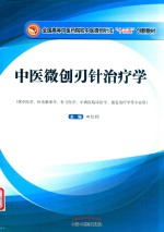 中医微创刃针治疗学 封面