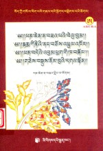 班禅那萨巴医学手册、达玛格迪奥妙疗法、《十万利乐》之补充、秘诀选集  奇宝喜宴 封面