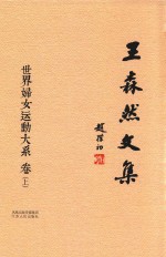 王森然文集  世界妇女运动大系卷  上 封面