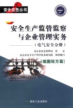 安全生产监管监察与企业管理实务 封面