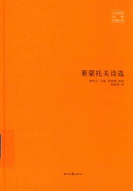 莱蒙托夫诗选 封面