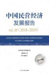 中国民营经济发展报告 NO.16  2018-2019 封面