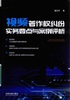 视频著作权纠纷实务要点与案例评析 封面