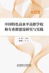 中国特色高水平高职学校和专业群建设研究与实践  建设篇 封面