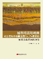 城市污泥与鸡粪对土壤和作物重金属Cu  Zn累积的影响及生态风险评价 封面