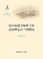 大国攻坚反贫困社会工作丛书  社区抗逆力视角下的反贫困社会工作研究 封面