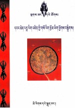 旺钦班玛仁增医学文集  藏文 封面