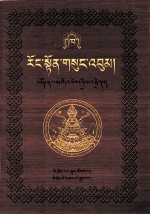 绒顿·释迦坚参文集  第2卷  藏文 封面