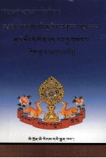 噶举中观论注释  藏文 封面