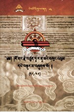 觉囊·多罗那他文集  先哲遗书  74  藏文 封面