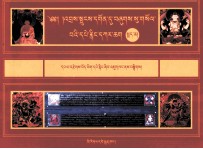 哲蚌寺藏文古籍目录  下  藏文 封面