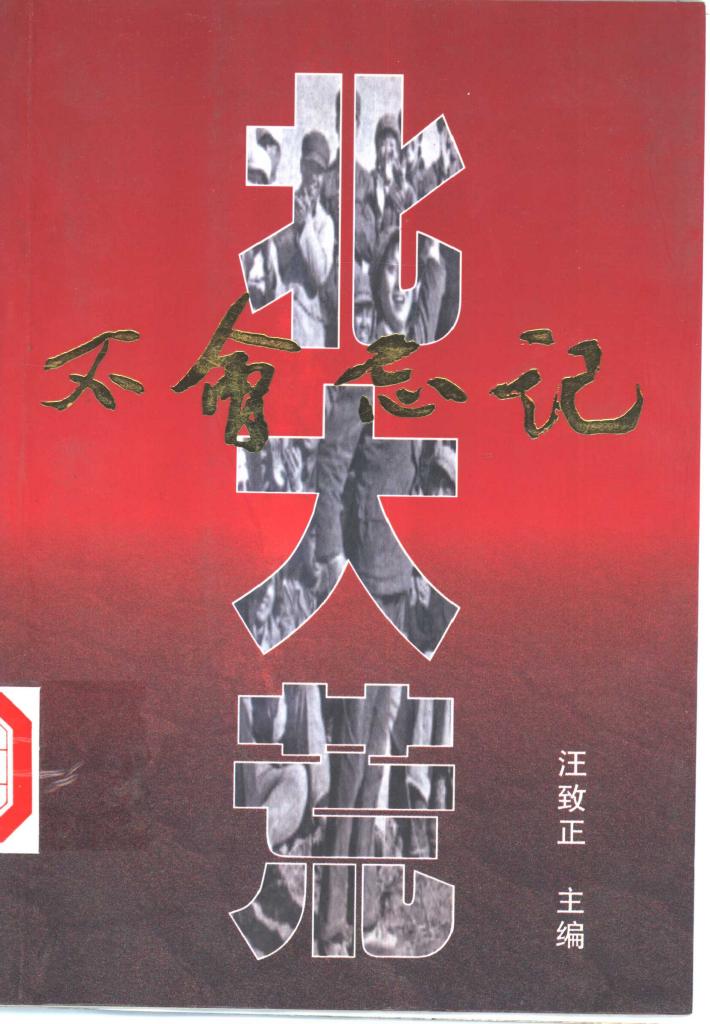 北大荒不会忘记  下 封面