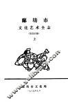 廊坊市文化艺术全志  安次区卷  中 封面